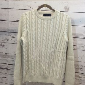 Nautica Cotton Cable Sweater